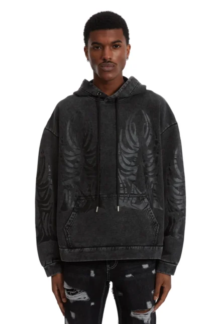 Winged Logo Hooded Sweatshirt